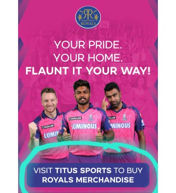 RAJASTHAN ROYALS OFFICIAL T SHIRT IPL