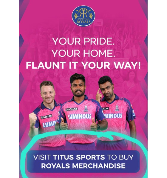 RAJASTHAN ROYALS OFFICIAL T SHIRT IPL